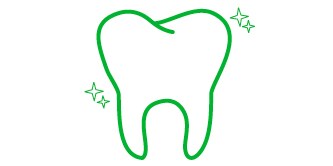 sparkling tooth icon
