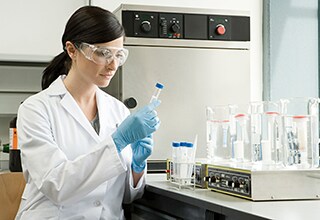 Scientist doing research and development.
