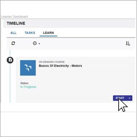 3M Academy Dashboard Screen