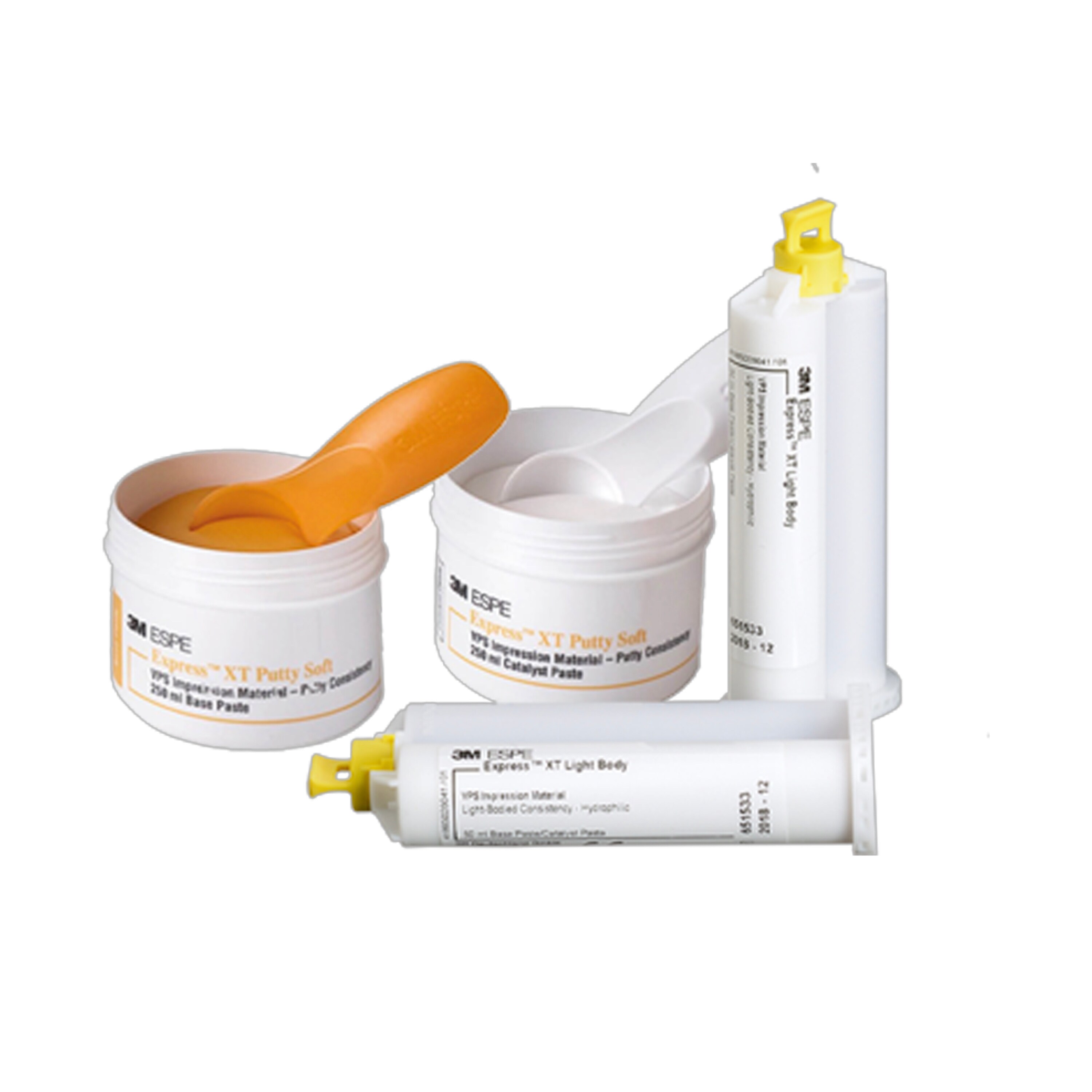 3M&trade; Express&trade; XT Putty y Light Body.