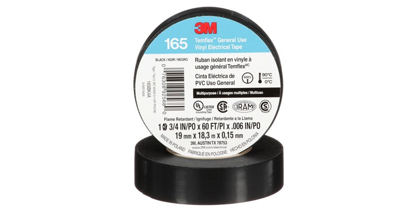 3M™ Temflex™ Cintas aislantes de vinil de uso general
