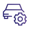 car and engine icons
