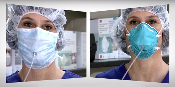 Mask versus Respirator. What is the difference? video still
