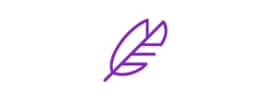Icono de pluma de peso ligero.