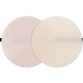 pink opaquer and shade A1 overlapped to cover up dark line