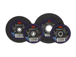 Cuatro Discos de Corte y Desbaste de 3M Cubitron 3