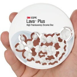 Lava™ Plus High Translucency Zirconia Indications