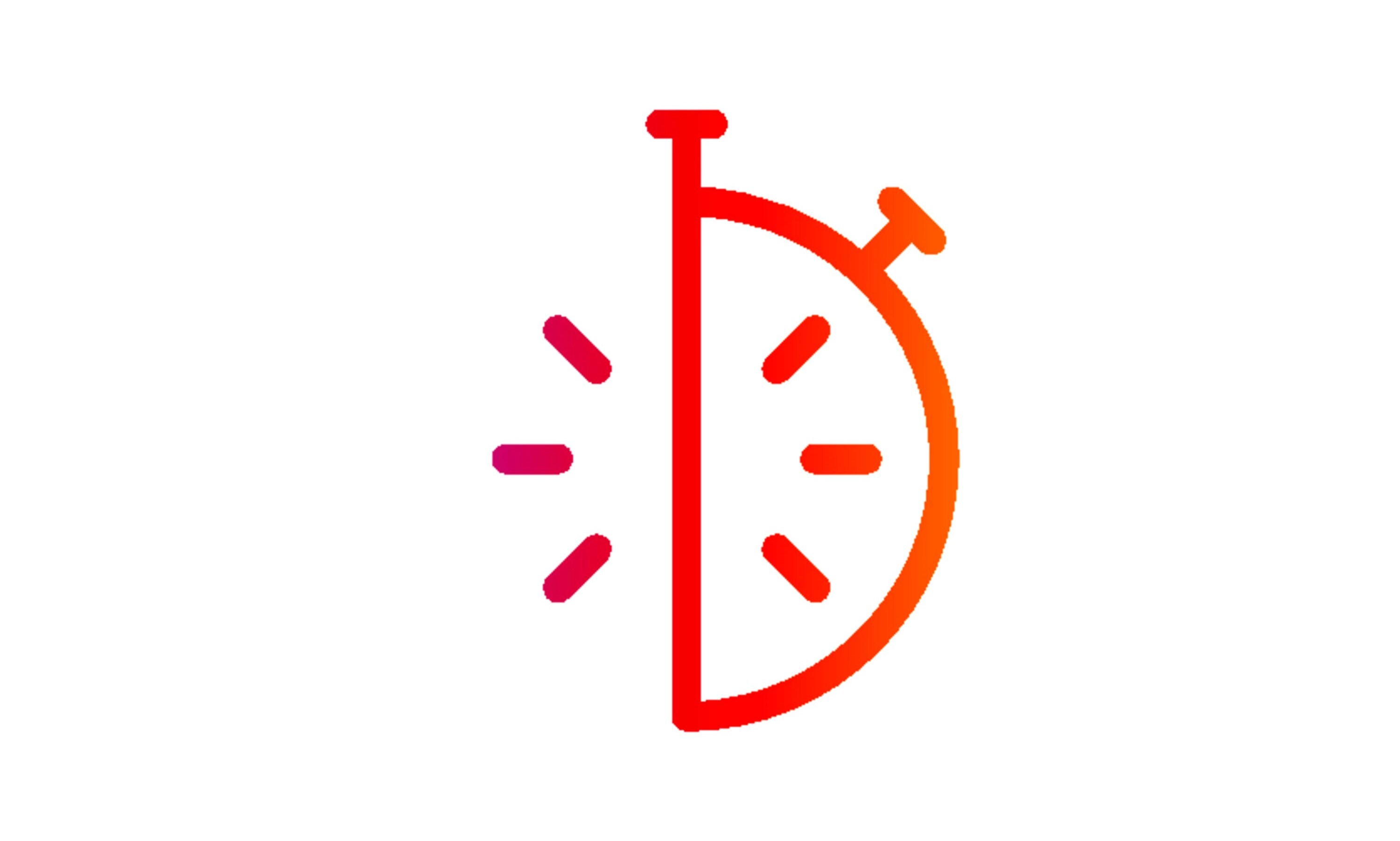 Infographic Clock/Stopwatch Icon