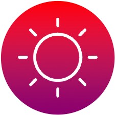 icono de sol
