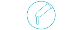 Dental composite capsule icon